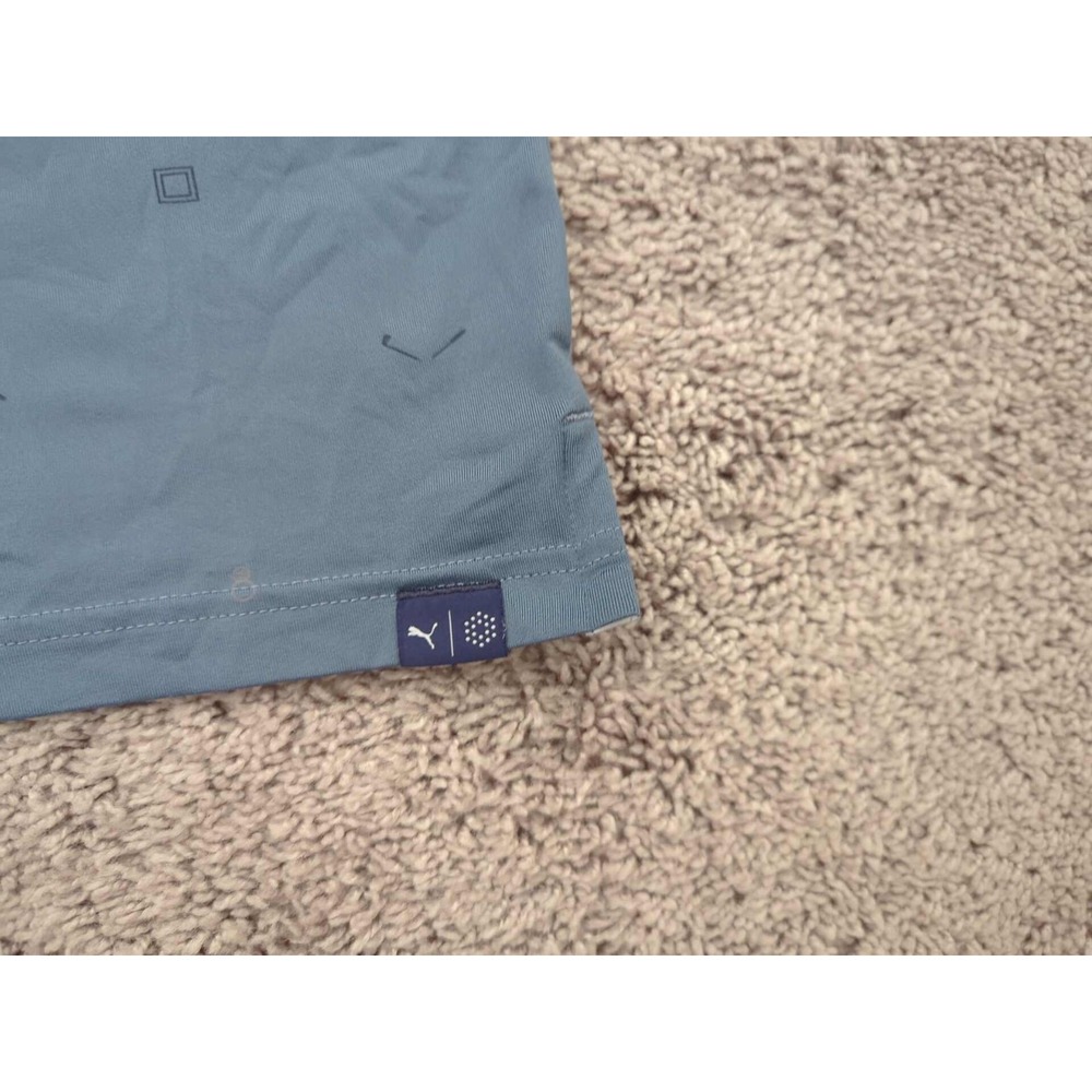 Grey Rock Golf Club Polo Shirt Mens XXL Short Sleeve Puma Blue Athletic‎ - Picture 9 of 10